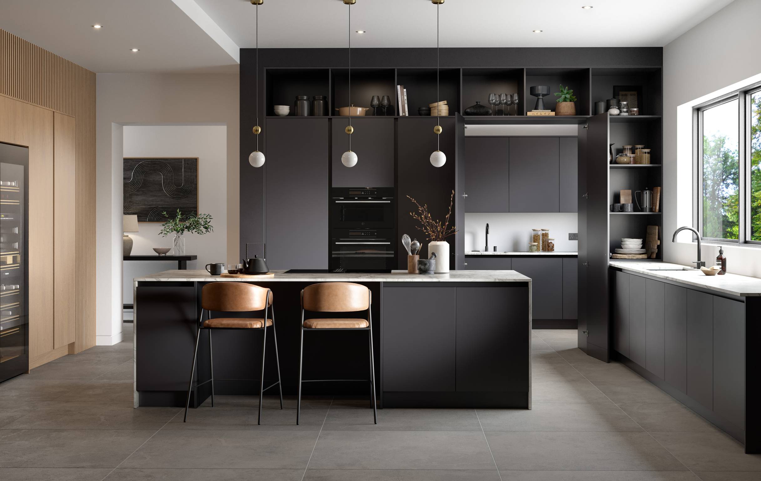 Octane Kitchen Transform your kitchen into a sleek and modern… | Omega Kitchens