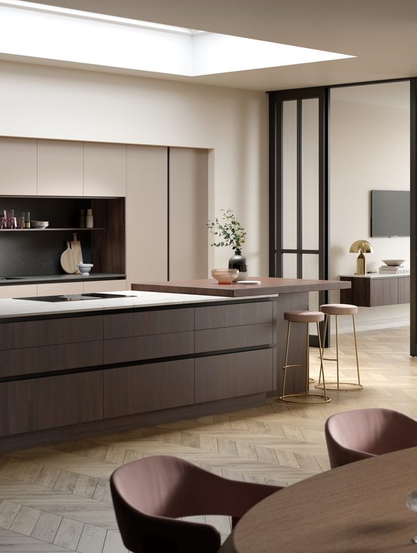 neutral beige kitchen prints, dining room prints, set... Beige & Neutral Kitchen Ideas | Omega Kitchens